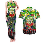 Personalized Eels ANZAC Day Couples Matching Tank Maxi Dress and Hawaiian Shirt Australian Army - Lest We Forget