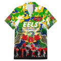 Personalized Eels ANZAC Day Family Matching Mermaid Dress and Hawaiian Shirt Australian Army - Lest We Forget