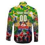 Personalized Eels ANZAC Day Family Matching Puletasi and Hawaiian Shirt Australian Army - Lest We Forget