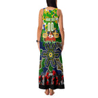 Personalized Eels ANZAC Day Family Matching Tank Maxi Dress and Hawaiian Shirt Australian Army - Lest We Forget