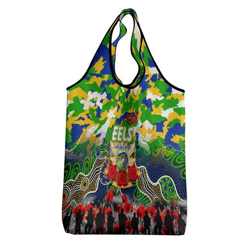 Eels ANZAC Day Grocery Bag Australian Army - Lest We Forget