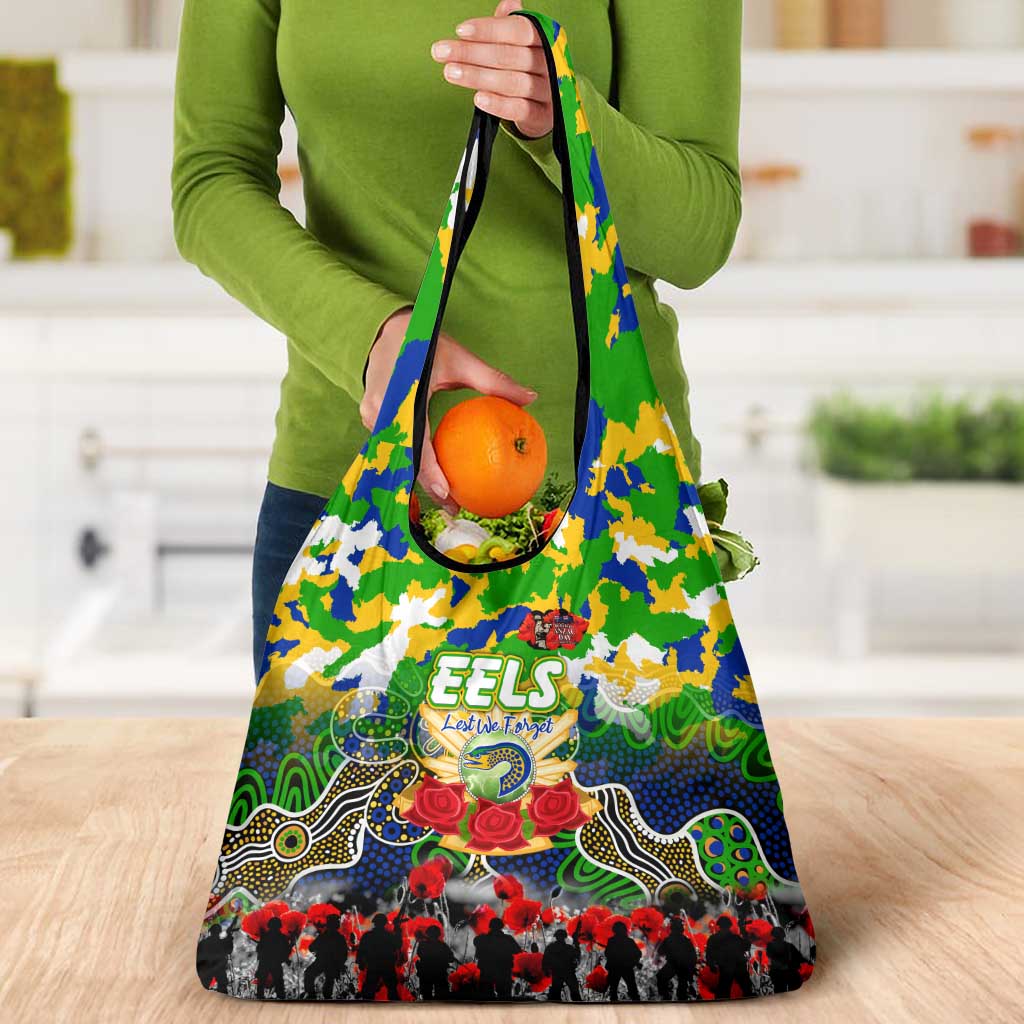 Eels ANZAC Day Grocery Bag Australian Army - Lest We Forget