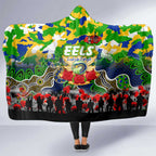 Eels ANZAC Day Hooded Blanket Australian Army - Lest We Forget
