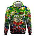 Personalized Eels ANZAC Day Hoodie Australian Army - Lest We Forget