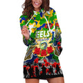 Personalized Eels ANZAC Day Hoodie Dress Australian Army - Lest We Forget