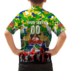Personalized Eels ANZAC Day Kid Hawaiian Shirt Australian Army - Lest We Forget