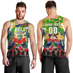 Personalized Eels ANZAC Day Men Tank Top Australian Army - Lest We Forget