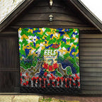 Eels ANZAC Day Quilt Australian Army - Lest We Forget