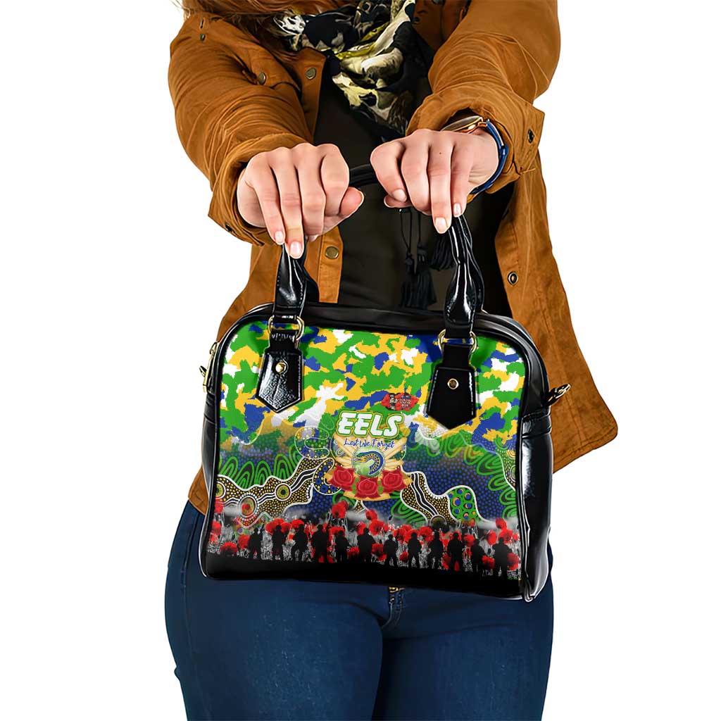 Eels ANZAC Day Shoulder Handbag Australian Army - Lest We Forget
