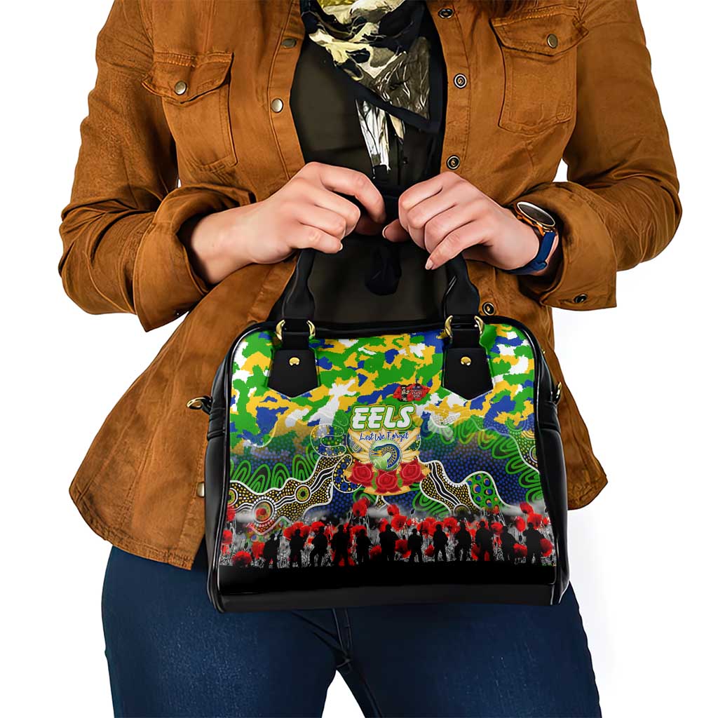 Eels ANZAC Day Shoulder Handbag Australian Army - Lest We Forget