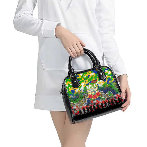 Eels ANZAC Day Shoulder Handbag Australian Army - Lest We Forget