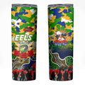 Personalized Eels ANZAC Day Skinny Tumbler Australian Army - Lest We Forget