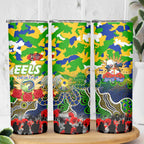 Personalized Eels ANZAC Day Skinny Tumbler Australian Army - Lest We Forget