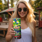 Personalized Eels ANZAC Day Skinny Tumbler Australian Army - Lest We Forget