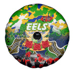 Eels ANZAC Day Spare Tire Cover Australian Army - Lest We Forget