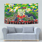 Eels ANZAC Day Tapestry Australian Army - Lest We Forget