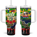 Personalized Eels ANZAC Day Tumbler With Handle Australian Army - Lest We Forget