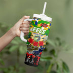 Personalized Eels ANZAC Day Tumbler With Handle Australian Army - Lest We Forget