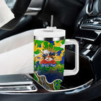 Personalized Eels ANZAC Day Tumbler With Handle Australian Army - Lest We Forget