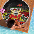 Panthers ANZAC Day Beach Blanket Australian Army - Lest We Forget