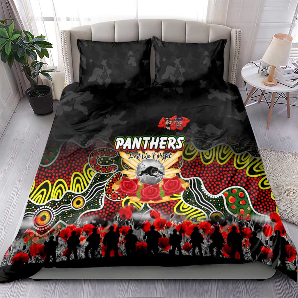Panthers ANZAC Day Bedding Set Australian Army - Lest We Forget