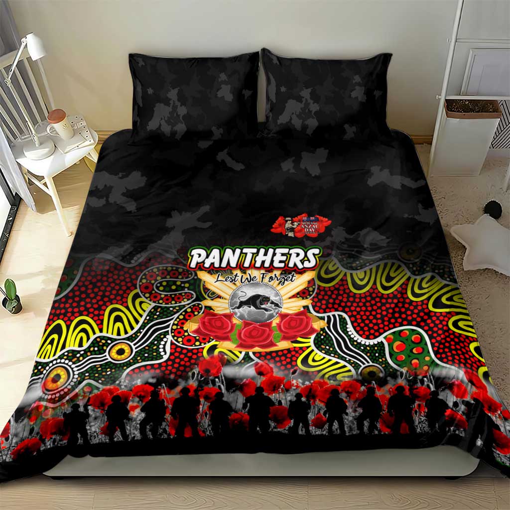 Panthers ANZAC Day Bedding Set Australian Army - Lest We Forget