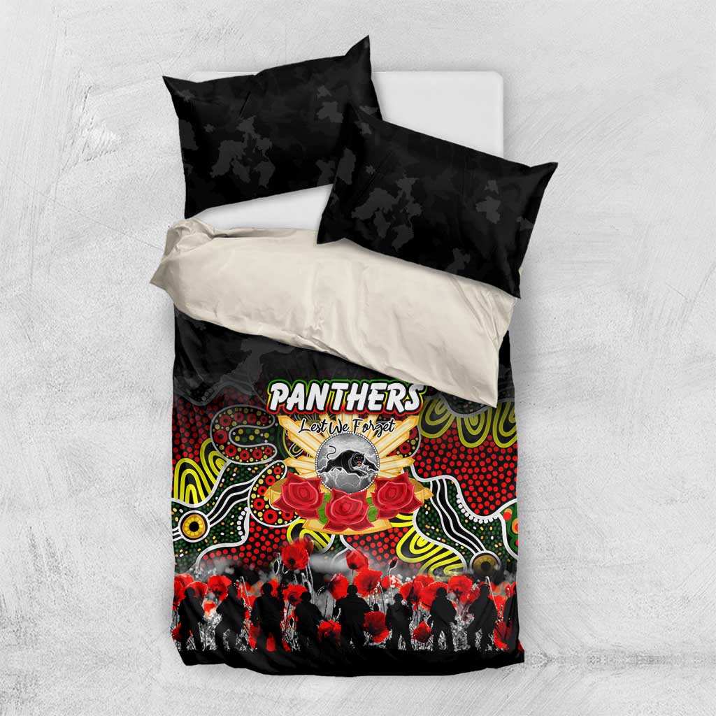 Panthers ANZAC Day Bedding Set Australian Army - Lest We Forget
