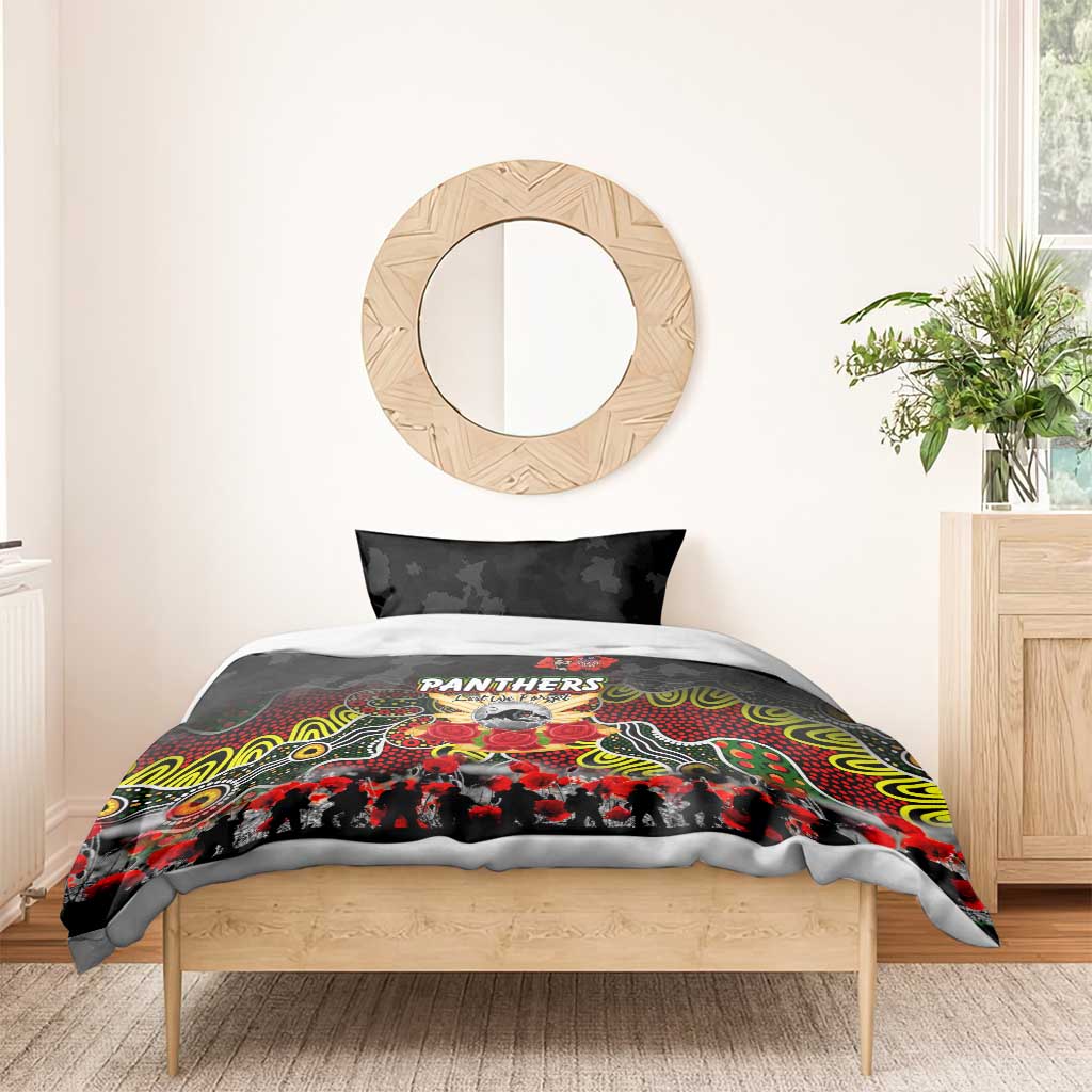 Panthers ANZAC Day Bedding Set Australian Army - Lest We Forget