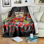 Panthers ANZAC Day Blanket Australian Army - Lest We Forget
