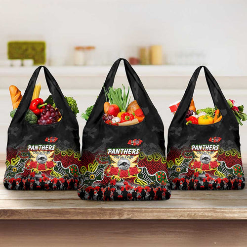Panthers ANZAC Day Grocery Bag Australian Army - Lest We Forget
