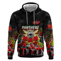 Personalized Panthers ANZAC Day Hoodie Australian Army - Lest We Forget