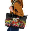 Panthers ANZAC Day Leather Tote Bag Australian Army - Lest We Forget