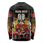 Personalized Panthers ANZAC Day Long Sleeve Shirt Australian Army - Lest We Forget