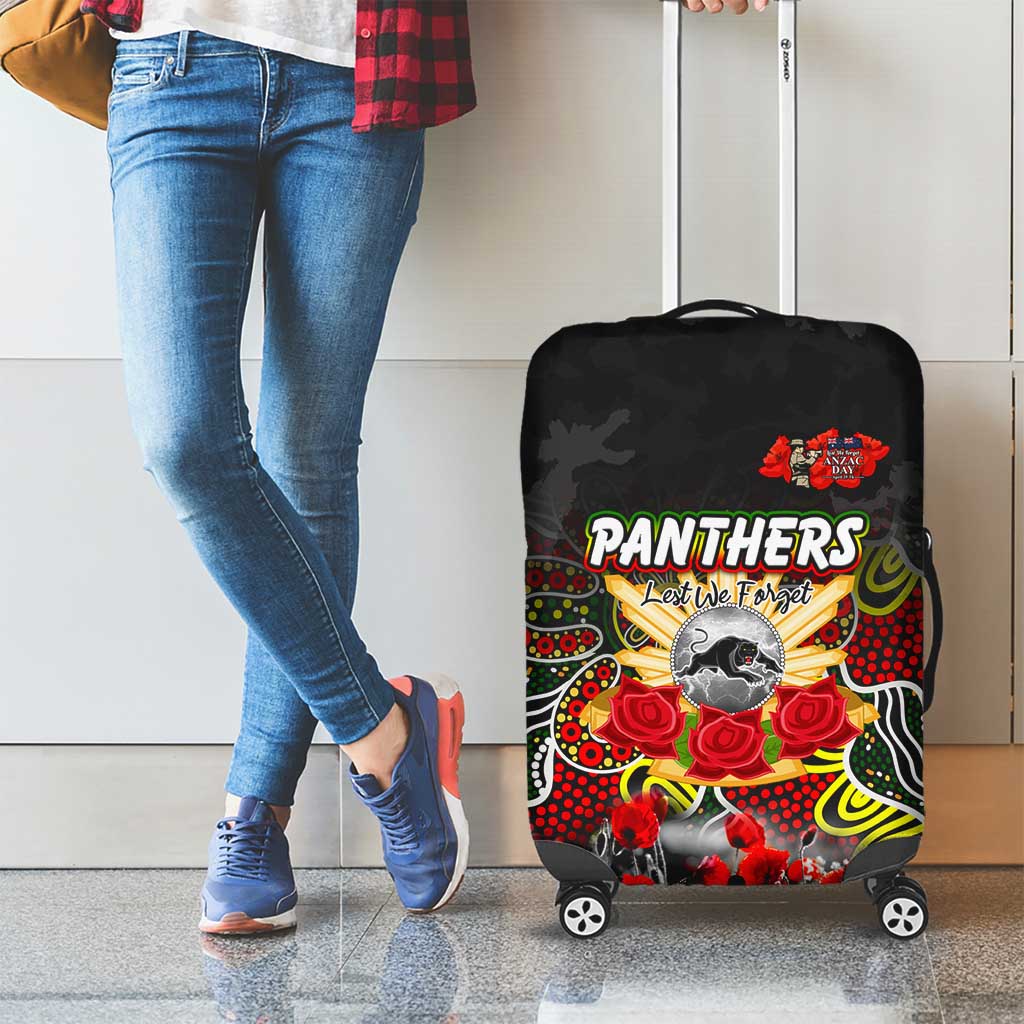 Panthers ANZAC Day Luggage Cover Australian Army - Lest We Forget