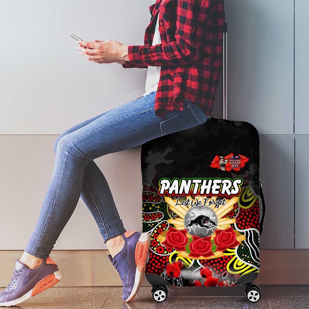 Panthers ANZAC Day Luggage Cover Australian Army - Lest We Forget