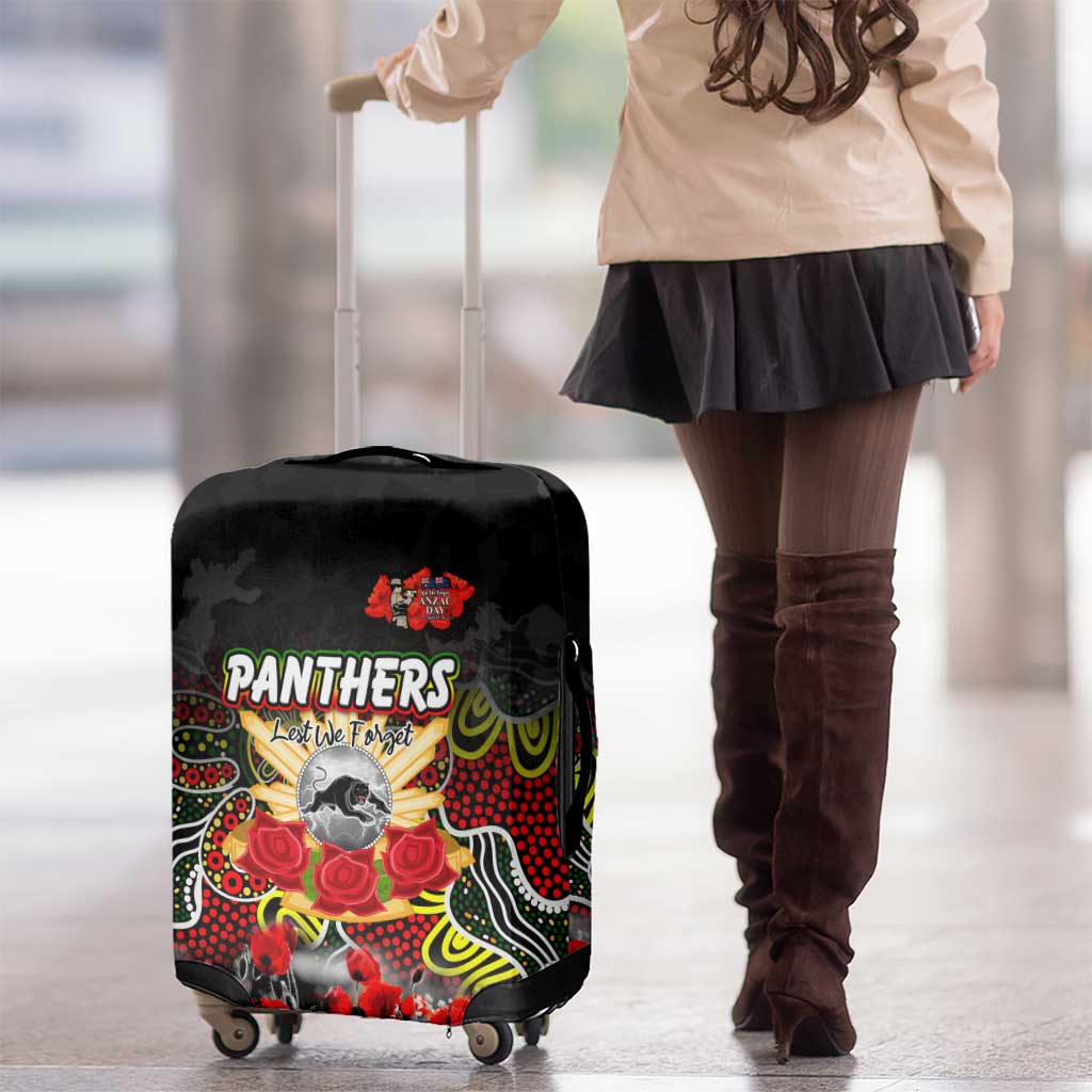 Panthers ANZAC Day Luggage Cover Australian Army - Lest We Forget