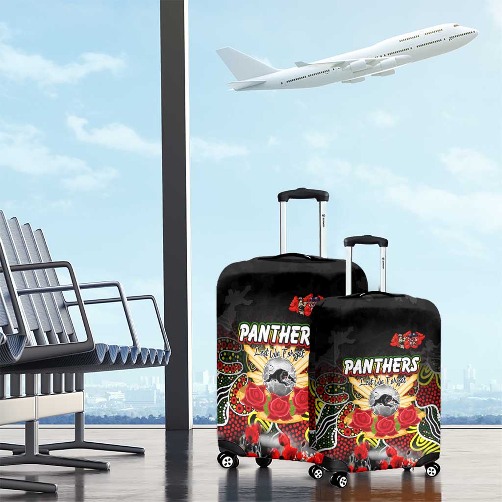 Panthers ANZAC Day Luggage Cover Australian Army - Lest We Forget