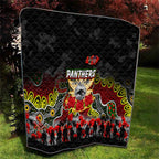 Panthers ANZAC Day Quilt Australian Army - Lest We Forget