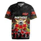 Personalized Panthers ANZAC Day Rugby Jersey Australian Army - Lest We Forget