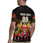 Personalized Panthers ANZAC Day Rugby Jersey Australian Army - Lest We Forget
