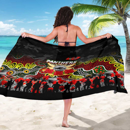 Panthers ANZAC Day Sarong Australian Army - Lest We Forget