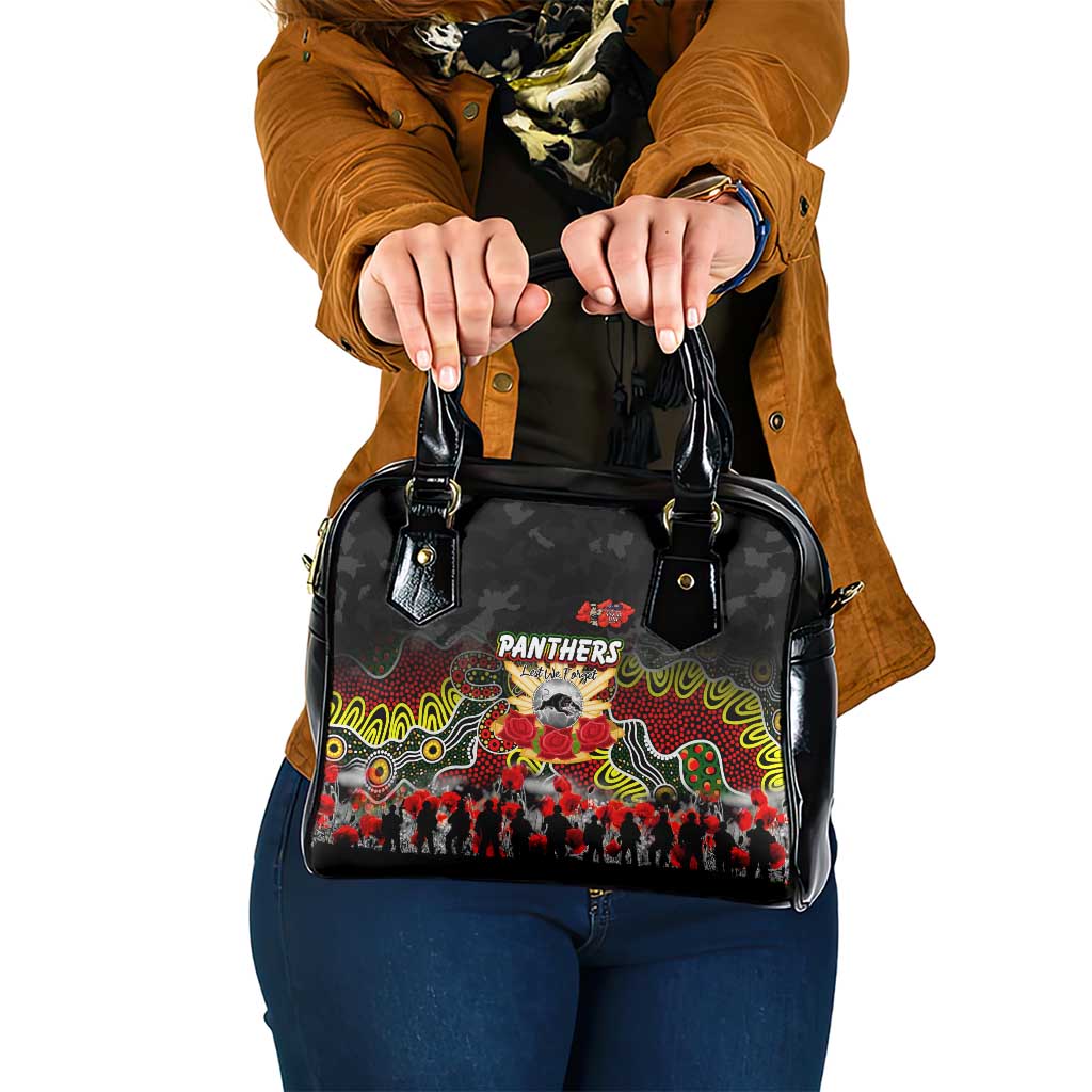 Panthers ANZAC Day Shoulder Handbag Australian Army - Lest We Forget