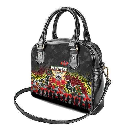 Panthers ANZAC Day Shoulder Handbag Australian Army - Lest We Forget