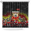 Panthers ANZAC Day Shower Curtain Australian Army - Lest We Forget