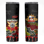 Personalized Panthers ANZAC Day Skinny Tumbler Australian Army - Lest We Forget