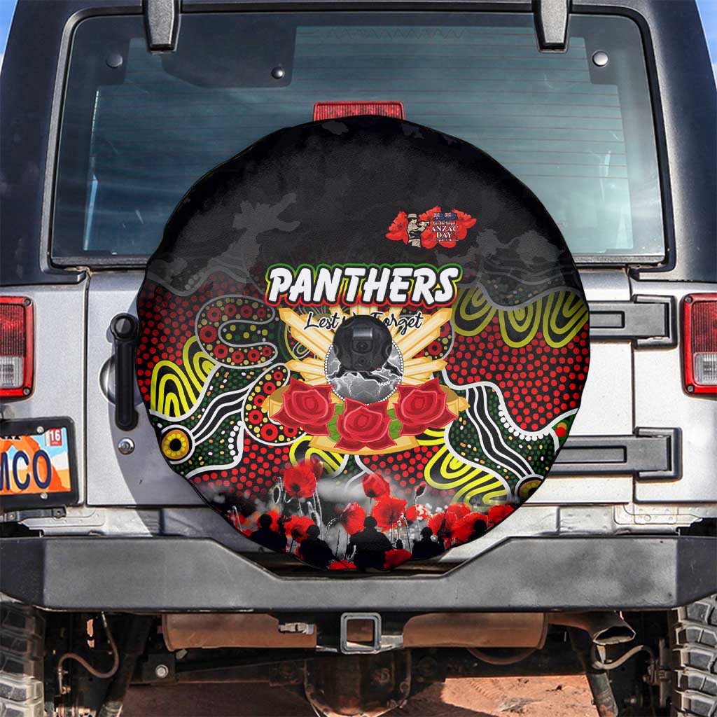 Panthers ANZAC Day Spare Tire Cover Australian Army - Lest We Forget