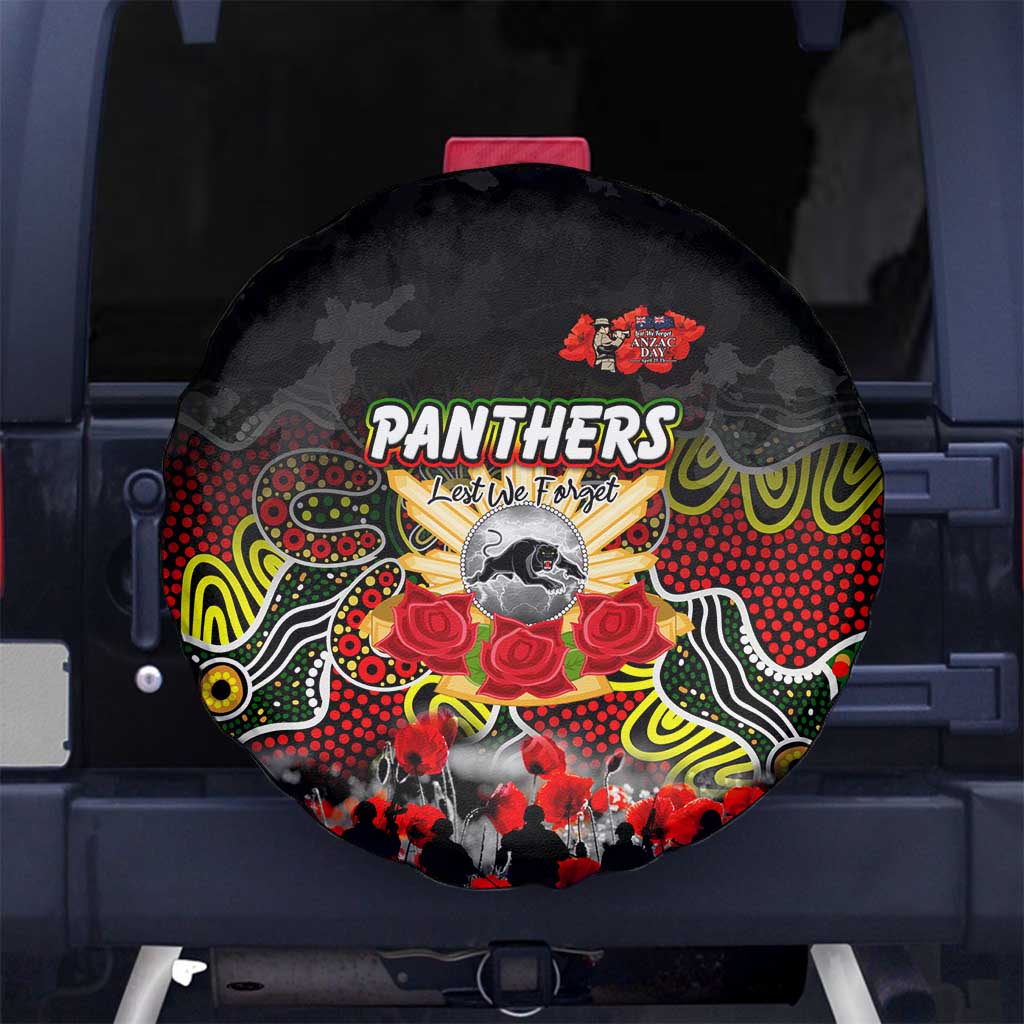 Panthers ANZAC Day Spare Tire Cover Australian Army - Lest We Forget