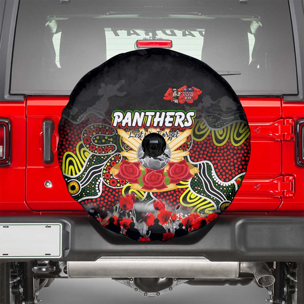 Panthers ANZAC Day Spare Tire Cover Australian Army - Lest We Forget
