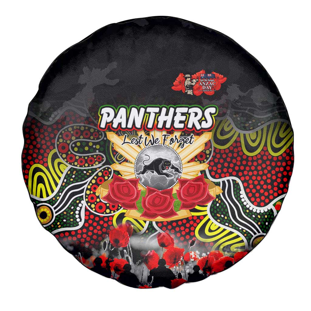 Panthers ANZAC Day Spare Tire Cover Australian Army - Lest We Forget