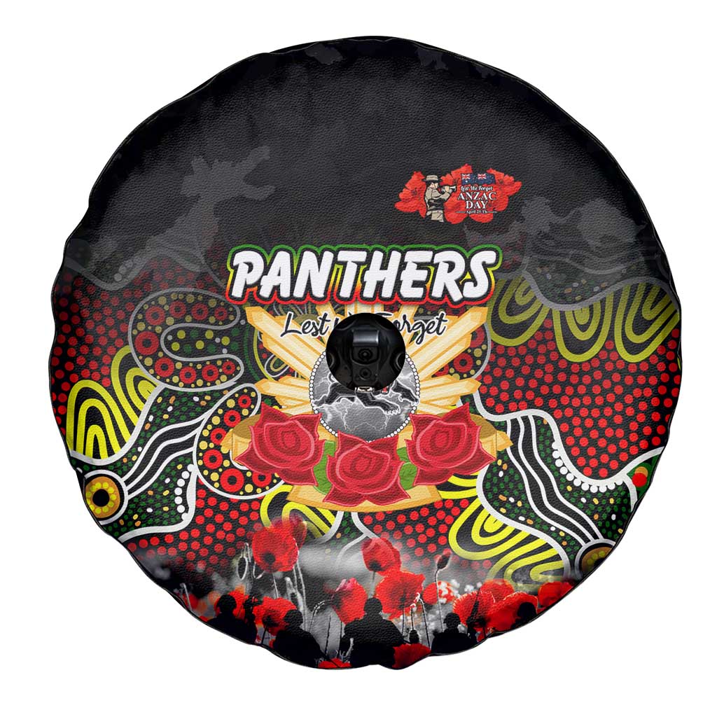 Panthers ANZAC Day Spare Tire Cover Australian Army - Lest We Forget